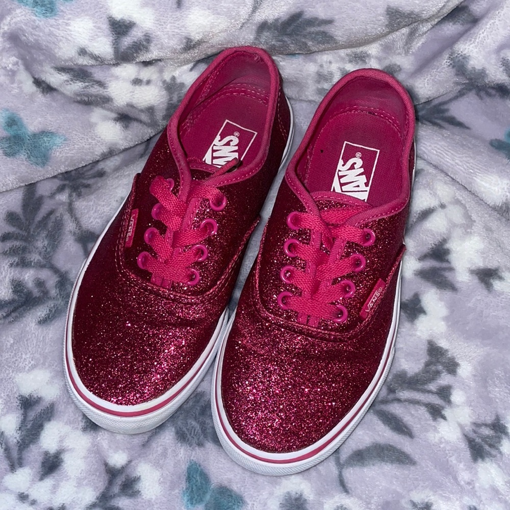 Glitter Pink Vans